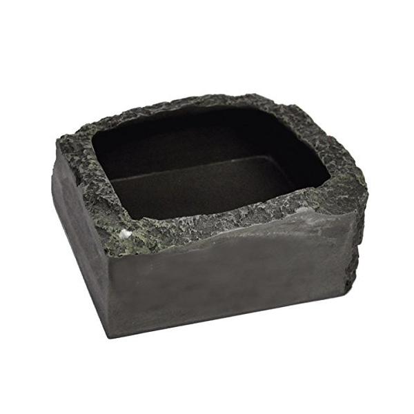 製品サイズ：W154×D154×H67(mm)■爬虫類や両生類用ディッシュ（水入れ、エサ入れ）です気泡で水が動くので飲み水が新鮮。（市販のエアーポンプ、エアチューブをお求 め下さい）水が動くのでカメレオン等の爬虫類が気付き易くなります。上部...
