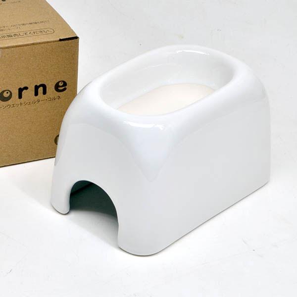 最強の爬虫類用ウェットシェルターシェルター内だけを加湿し、ケージ内の湿度勾配を作りやすい！汚れを落としやすいガラス質で見た目を綺麗にキープ！商品サイズW85×D135×H80mm入口 W45×H30mm上部深 30mm商品重量：290g