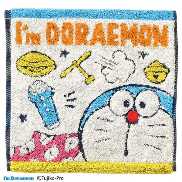 ドラえもん ハンカチタオル ジャガード アイムドラえもん Doraemon キャラクター グッズ