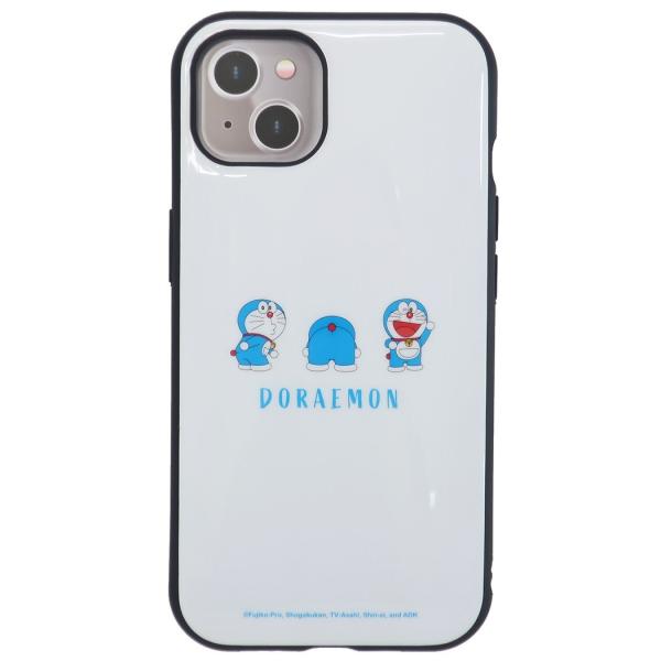 ドラえもん iPhpne13対応スマホケース アイホン アイフォン DORAEMON llllfit イーフィット ハイブリットケース ×3 グッズ