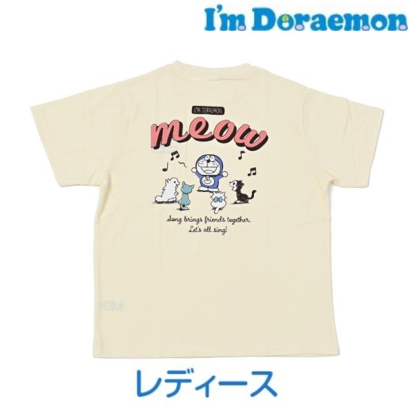 ドラえもん Tシャツ 半袖 レディース 女性 I'mDoraemon ジャイアン キャット トップス キャラクター グッズ