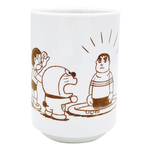 ドラえもん 湯飲み 湯呑 湯のみ コップ 陶磁器 茶器 I'mDoraemon きれいなジャイアン キャラクター 雑貨 食器 グッズ