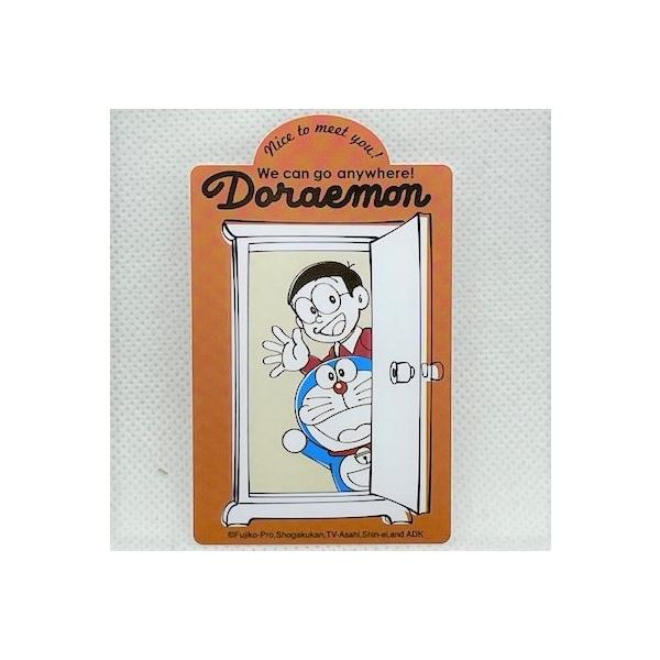 ドラえもんキャラクターステッカー シール Doraemon どこでもドア