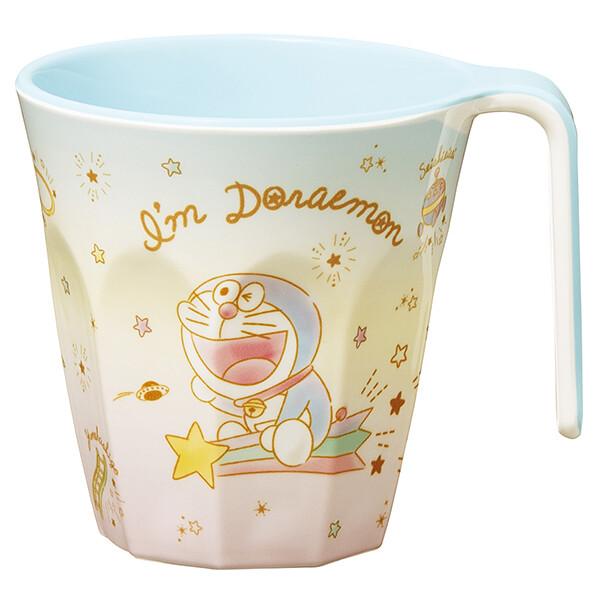 ドラえもん メラミンカップ コップ 持ち手つき タンブラー 300ml I'm Doraemon きらきらパステル宇宙 スケーター skater キャラクター