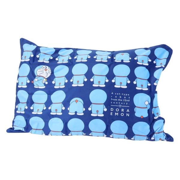 ドラえもん 枕カバー 43×63 ピローケース ブルー Doraemon 子供 大人 寝具 睡眠 快適 キャラクター グッズ