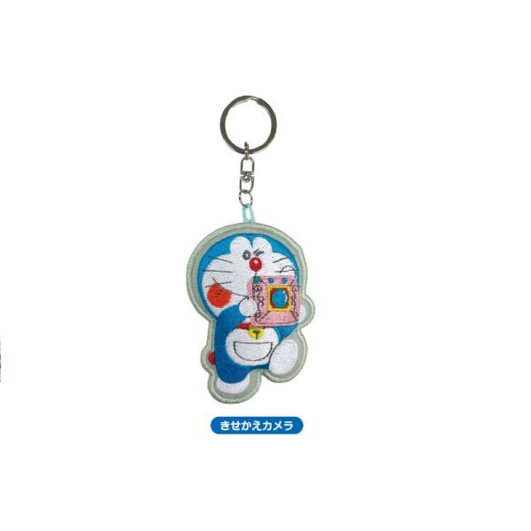 ドラえもん グッズ 刺繍マスコットキーチェーン Doraemon ふっくら立体