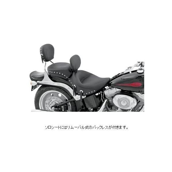 Harley Davidson STUDDED シート/ソロシート 2011〜13年FXS