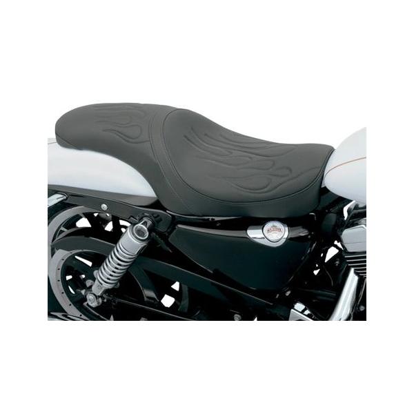 Harley Davidson PREDATOR シート/ブラックフレイムステッチ