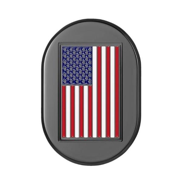 アンテナカバー Black w/ American flag 右側 2017〜23年FLHRXS、2009〜13年FLTR/X/XS、2009〜23年FLHX/S