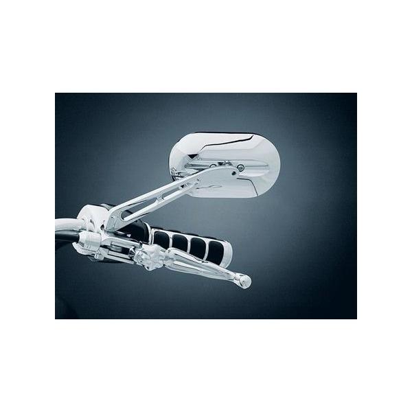 Harley Davidson MUGNUM PLUS ミラー ラージ・平面 : ハーレー