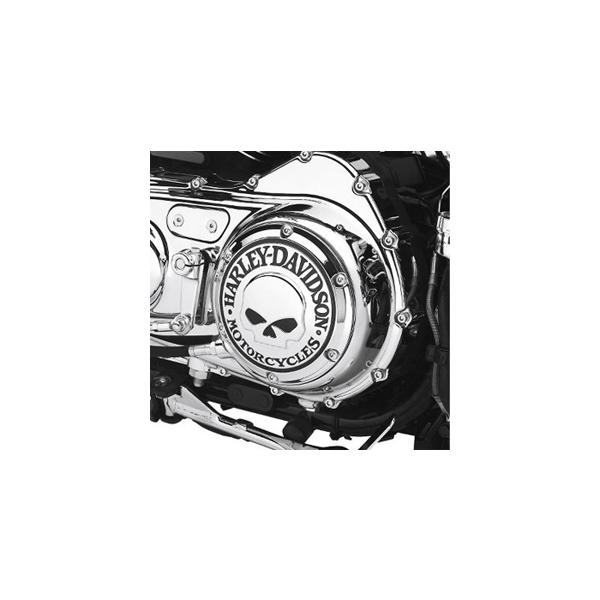 ハーレーダビッドソン　純正　ダービーカバー　スカル　スポーツスター 25700744_c1.jpg
