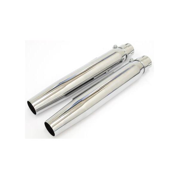 ペ*シ様 フルチタン ステンレス製 マフラー 取り付け用ネジ付き　ハーレー Harley Davidson（ハーレー・ダビッドソン） テーパードマフラー