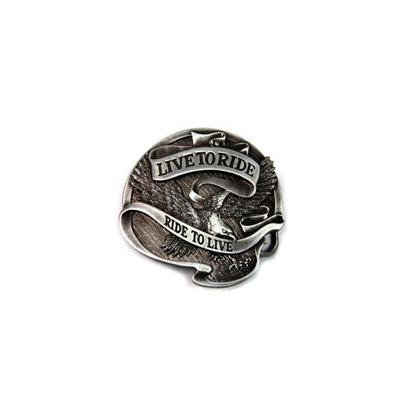 Harley Davidson Live to Ride 75 Anniversary ベルトバックル