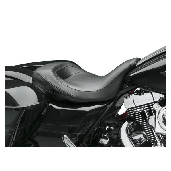 ハーレーツーリングモデル用ロープロファイルシートセット ロープロファイルソロ・ツーリングシート/スムーズビニール/2009〜25年