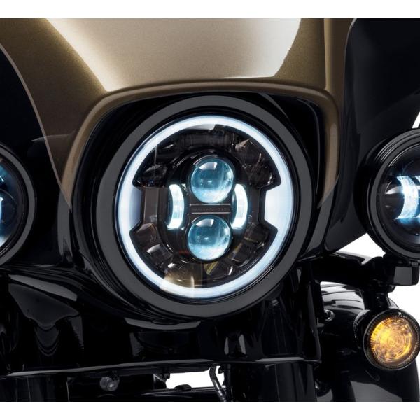 ハーレー純正 7インチ デーメーカー アダプティブLEDヘッドライト 黒 Harley Davidson 7インチ デーメーカー アダプティブLEDヘッド