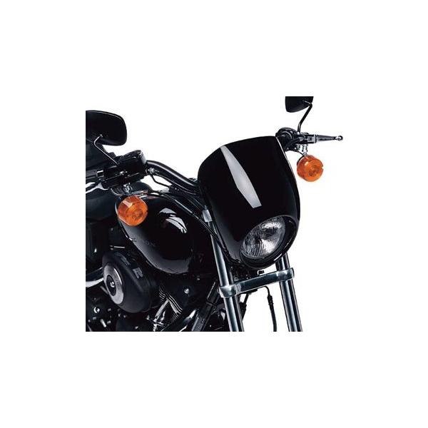 Harley Davidson ヘッドライトバイザーキット プライム 1995〜22