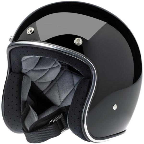 y01041502z BONANZA HELMET - GLOSS BLACK XS/S/M/L/XL/XXL n[[Ap