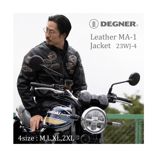 ハーレーダビッドソン レザージャケット フェザージップ Harley Davidson（ハーレー・ダビッドソン） MEN'SシープレザーMA-1