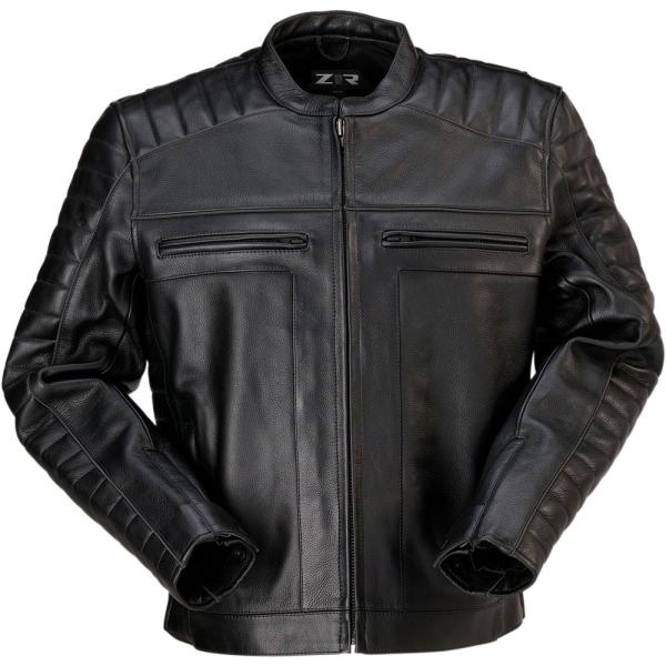 Artillery Leather Jacket:�u���b�N/���v