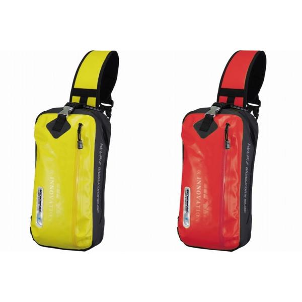 SA-217 WR�����V�����_�[�o�b�O�F[mm]W200×H400×D100/Yellow Red/420D nylon with TPU coating