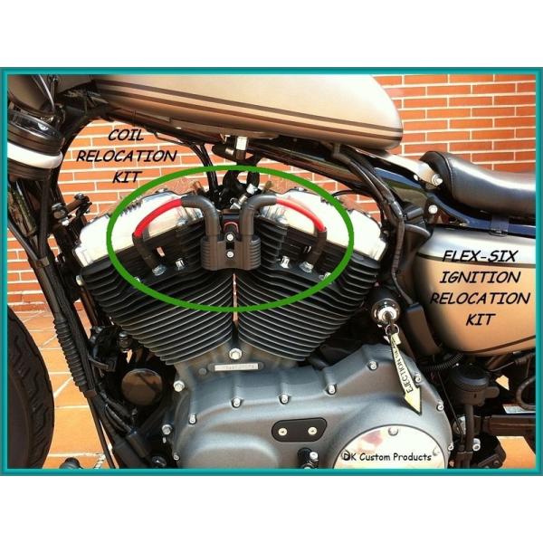 DKcustom コイル＆キー　リロケーションキット 【スポーツスター】 DKcustom コイル＆キー リロケーションキット 【スポーツスター