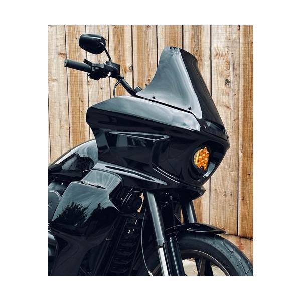 NEW【Harley Davidson】ヘマタイトストーン シールド ペンダント Contraband Harley Softail | Dyna | Sportster Chrome Wheels
