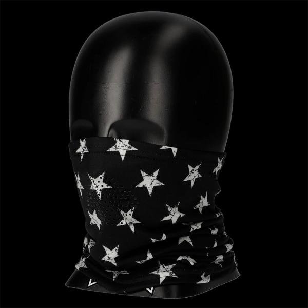 NECK WARMER BLACK STAR