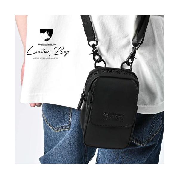 Harley Davidson（ハーレー・ダビッドソン） RBP03 レザーミニバッグ