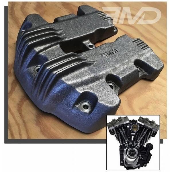 Harley Davidson（ハーレー・ダビッドソン） M8 RIBBED ロッカーカバー