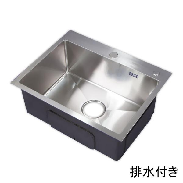 80x50x26cmステンレス一槽キッチン手板金シンク　新品　SS3840 ambestjpstore_ss3540
