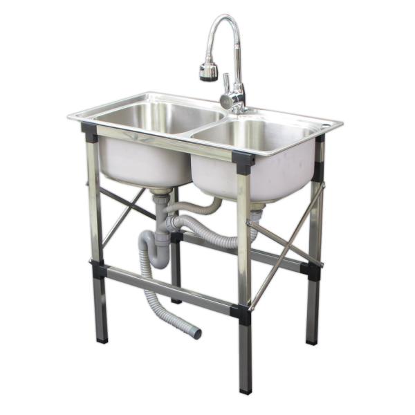 75x40�X�e�����X�o���L�b�`���v���X�V���N�I����r���n���h�\�[�v�t�� Ambest WS173S�y�����z