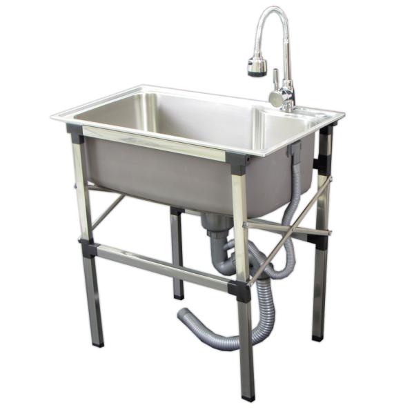 75x45�X�e�����X�ꑅ�L�b�`���v���X�V���N�I����r���n���h�\�[�v�t�� Ambest WS174S�y�����z