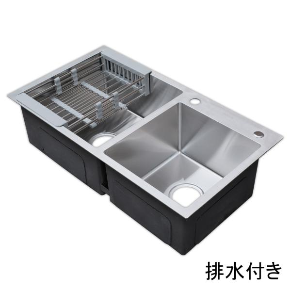 二槽シンク 流し台 ステンレス」の人気商品一覧 | 安い商品を通販