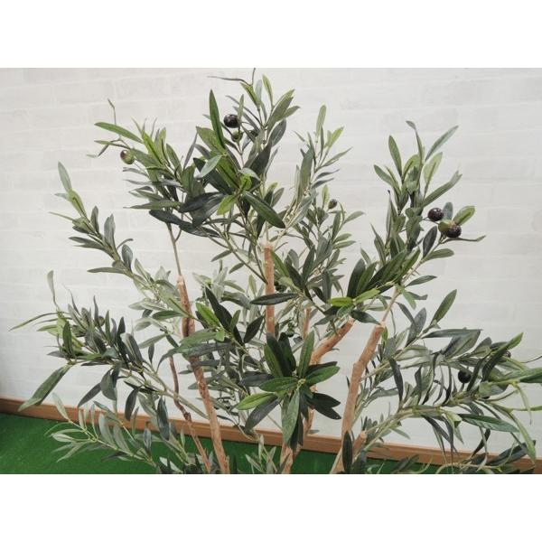 オリーブ 株立ち 90cm(インテリア 造花 人工観葉植物 フェイクグリーン