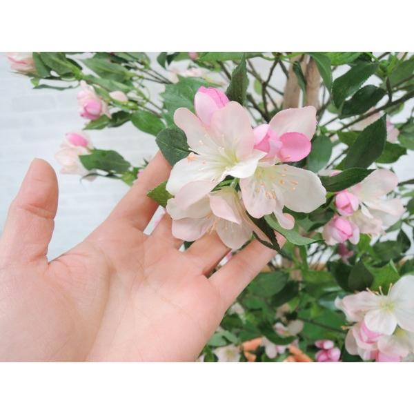 りんごの木 180cm 人工観葉植物 装飾 インテリア 造花 花 ガーデニング 造花 アートフラワー 人工 植栽 おしゃれ ディスプレイ 装飾 1 8m p18 540 造花観葉植物専門店ビワールデコ 即発商品