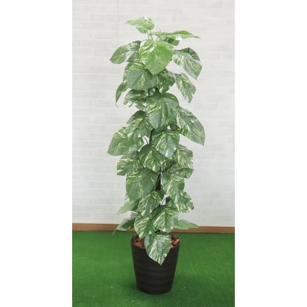 大きい葉のジャイアントポトスポール 150cm 造花 インテリア グリーン 観葉植物 室内 おしゃれ 1 5m Ajp15 360 造花観葉植物専門店ビワールデコ 通販 Yahoo ショッピング
