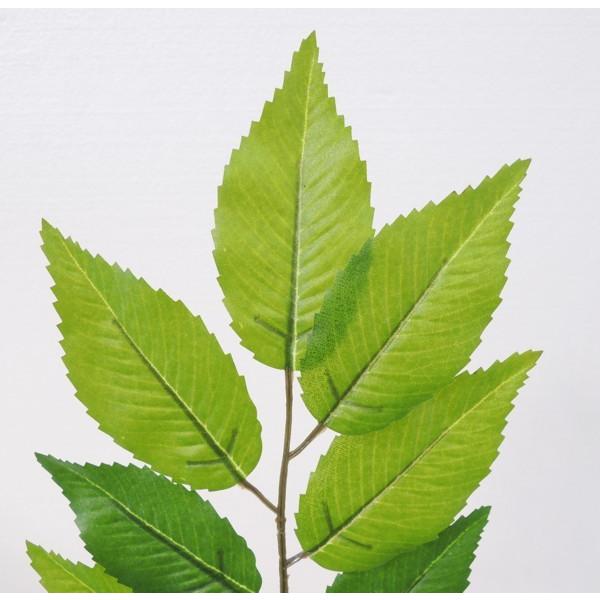 ケヤキスプレー リーフ 4本入り 造花 インテリア 欅 飾り 人工観葉植物 Am067 造花観葉植物専門店ビワールデコ 通販 Yahoo ショッピング
