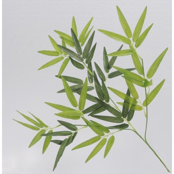 青竹の葉っぱ バンブーリーフ 6本入り 人工竹 造花 インテリア 七夕用 Am0 67g 造花観葉植物専門店ビワールデコ 通販 Yahoo ショッピング