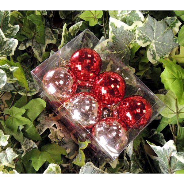クリスマスオーナメント ミラーボール 24個入り クリスマスツリー 飾り ピンク レッド 60mm Am1260pr 造花観葉植物専門店ビワールデコ 通販 Yahoo ショッピング