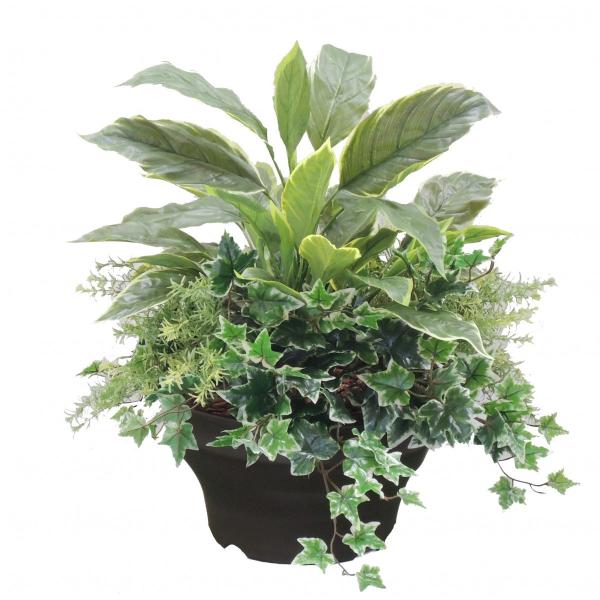 ホスタ寄せ植えポット 屋外対応 造花 インテリア 観葉植物 ガーデニング 65cm Buyee Buyee บร การต วกลางจากญ ป น ซ อจากประเทศญ ป น