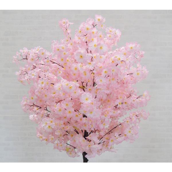 サクラ 210cm (造花 インテリア 観葉植物 桜 木 ピンク さくら