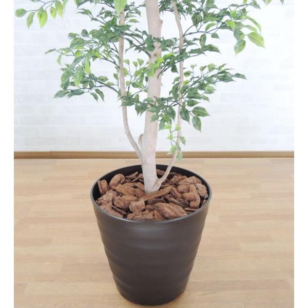 小さい葉っぱの木 150cm (鉢植え) (造花 ミニフィカス ベンジャミン インテリア おしゃれ 室内 人工 観葉植物 フェイク グリーン