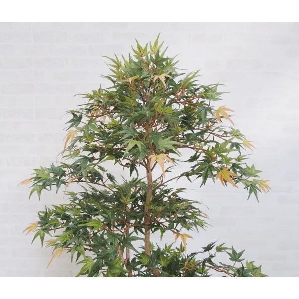 モミジ 100cm (造花 人工観葉植物 緑 和風 ガーデニング 造園