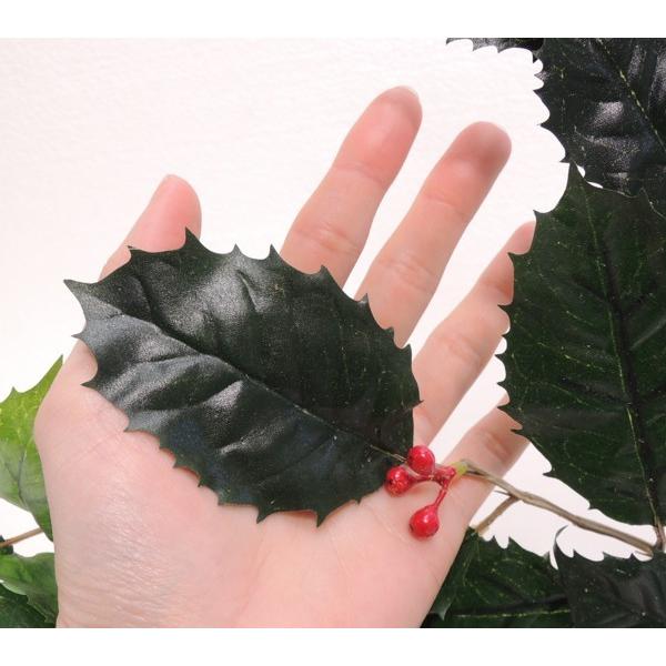 ヒイラギ リーフ 5本セット 造花 インテリア 葉 飾り 人工 観葉植物 Leaf 7002 造花観葉植物専門店ビワールデコ 通販 Yahoo ショッピング