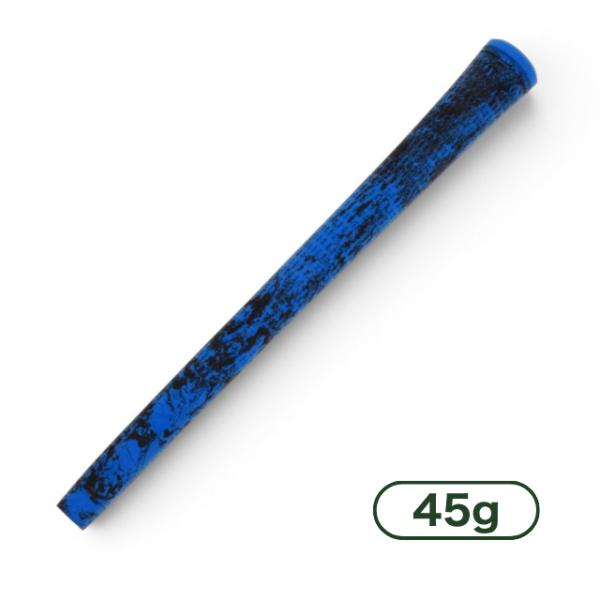 ゴルフグリップ 45g スタンダードグリップ 青×黒