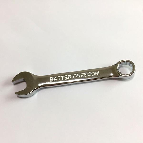 10mm レンチ 2個セット スパナ キーホルダー コンビネーションレンチ