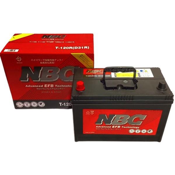 T-120R (D31R) 国産車 用 バッテリー アイドリングストップ車対応 NBC  