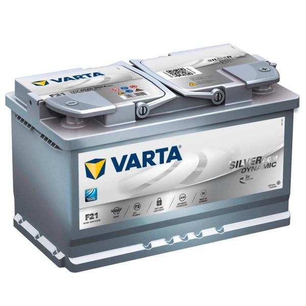 580-901-080 バルタ バッテリー VARTA LN4 A6 20時間率容量 80Ah SILVER DYNAMIC シルバーダイナミック 580901080 欧州車 輸入車 ドイツ製 ヴァルタ