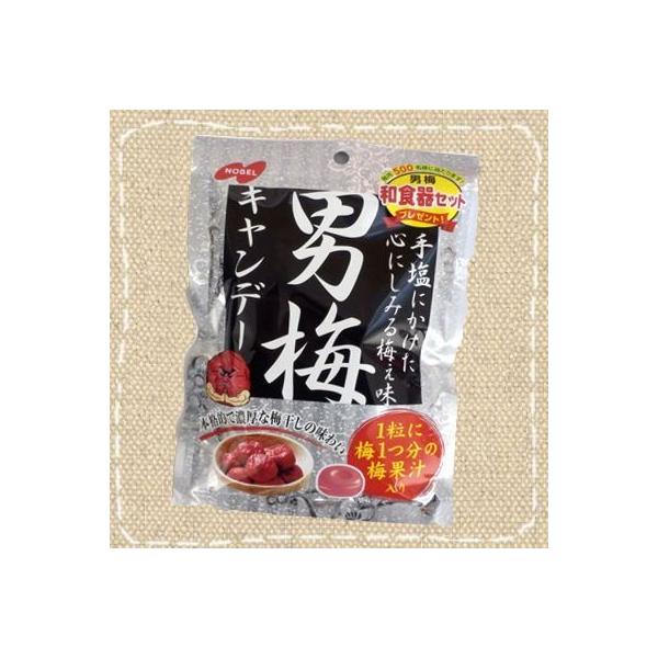 男梅キャンデー 袋タイプ【ノーベル製菓】