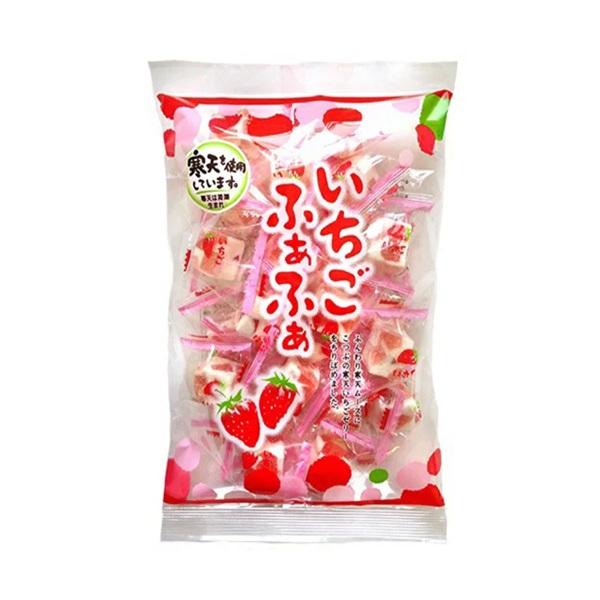 津山屋製菓 いちごふぁふぁ 190g×1袋 : あめちゃん 飴の専門卸店